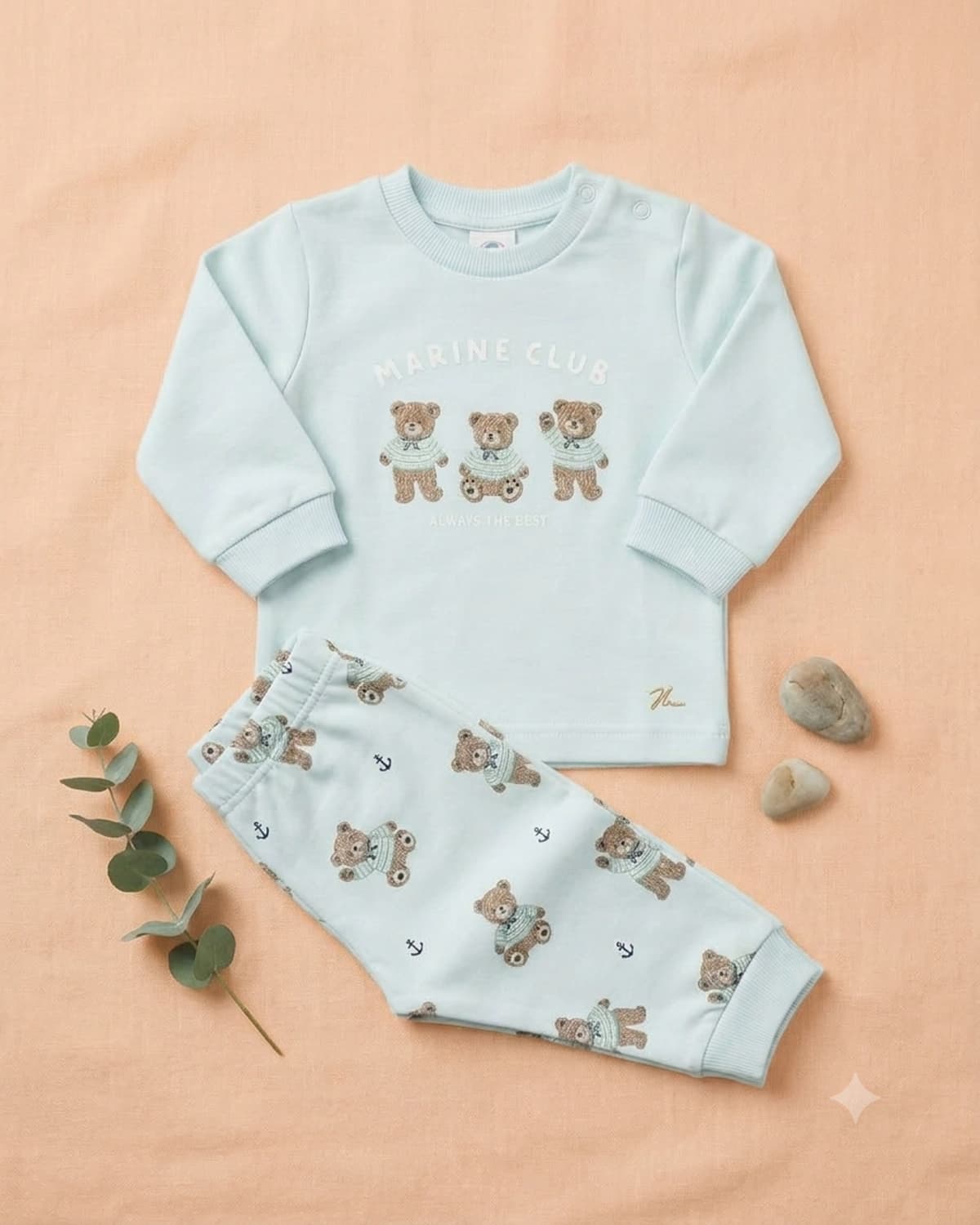 Minty Teddy Co-ord Set, main product photo